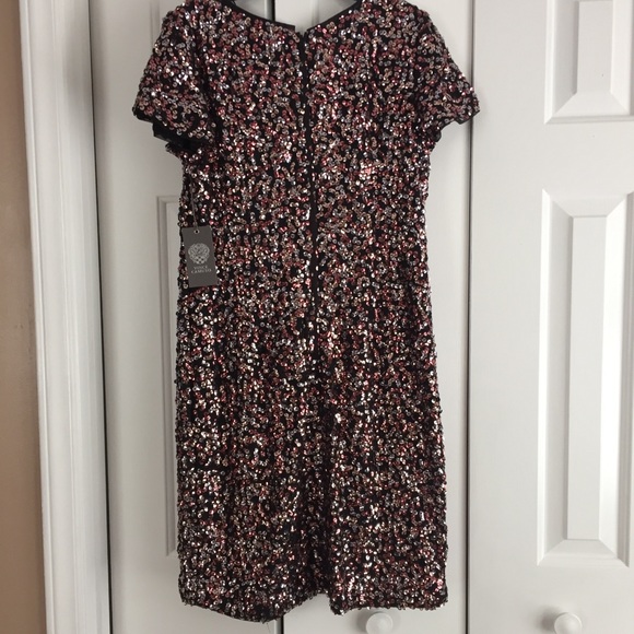 Vince Camuto Gilded Rose Dress - Picture 3 of 4